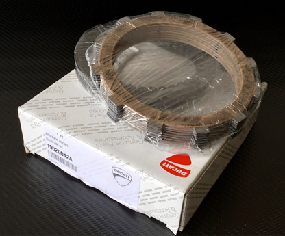 DUCATI Genuine Dry Clutch Disc 19020042A Compatible with 996R, 998R, 998, 998FE, 999R, and 916SPS Motorcycles