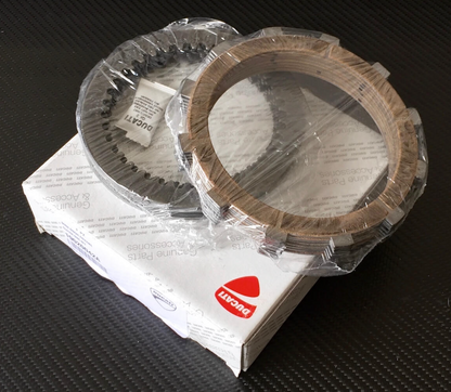 DUCATI Genuine Dry Clutch Disc 19020042A Compatible with 996R, 998R, 998, 998FE, 999R, and 916SPS Motorcycles