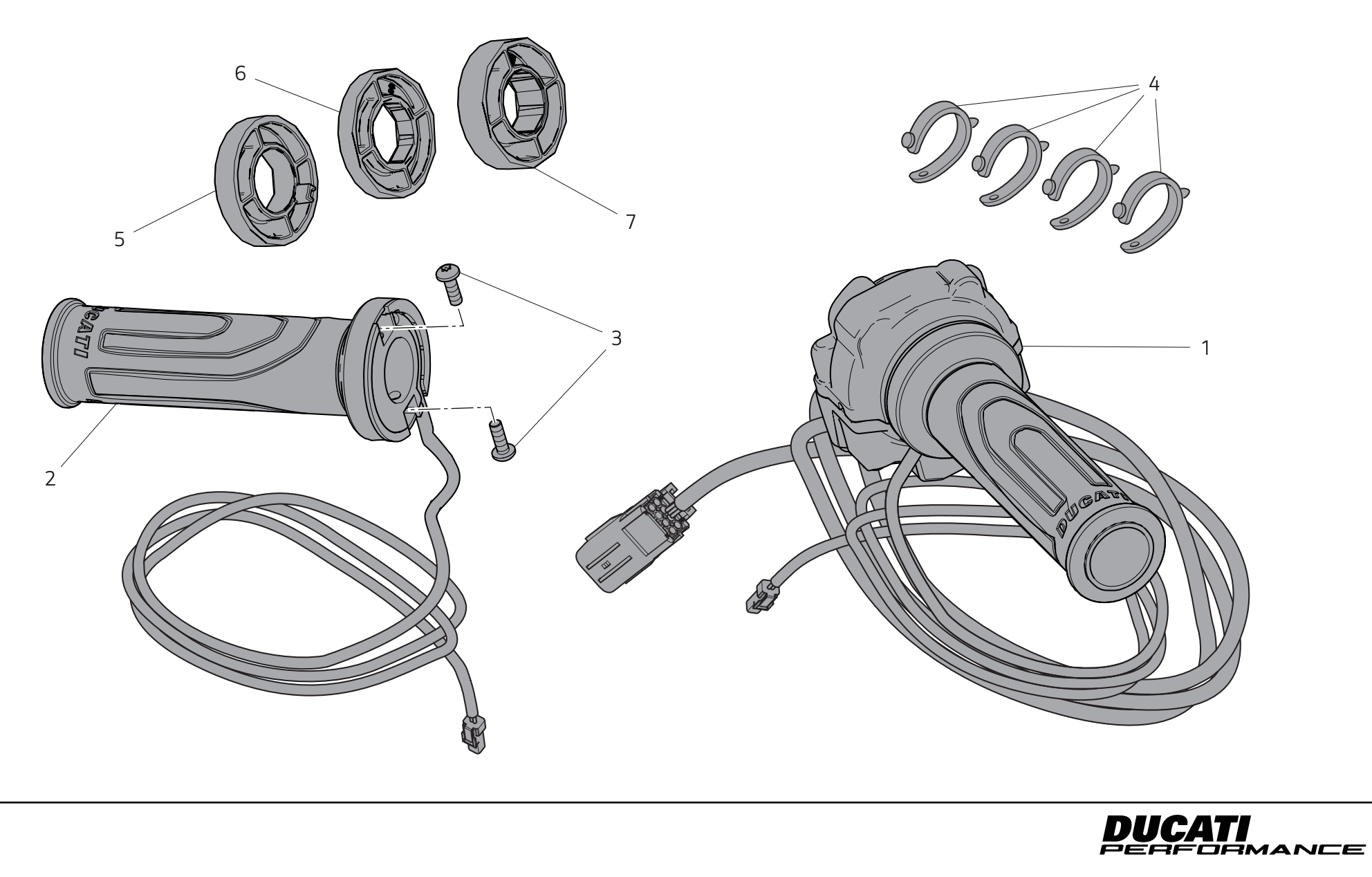 DUCATI ヒーテッド グリップ ヒーター ドゥカティ 純正品 96680574A PanigaleV4 StreetFighterV4 –  DUCATISM