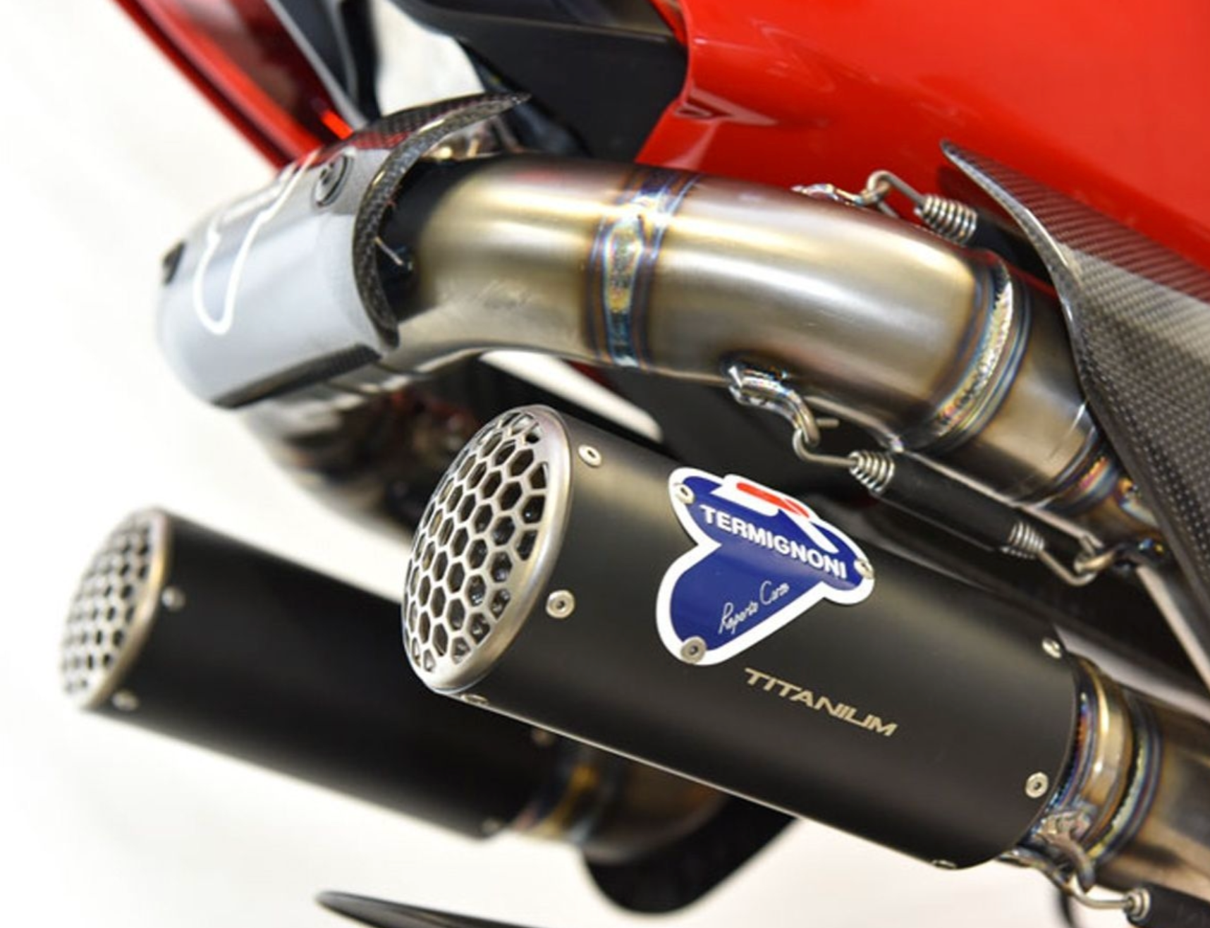 テルミニョーニ DUCATI パニガーレ V4 SBK Full Exhaust D200 Termignoni D20009440TNT ...