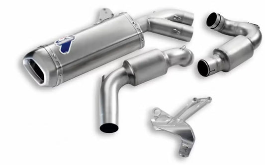 Italy in stock Termignoni MultiStrada 1200 Complete Exhaust Unit Titanium 96480701A Full Exhaust