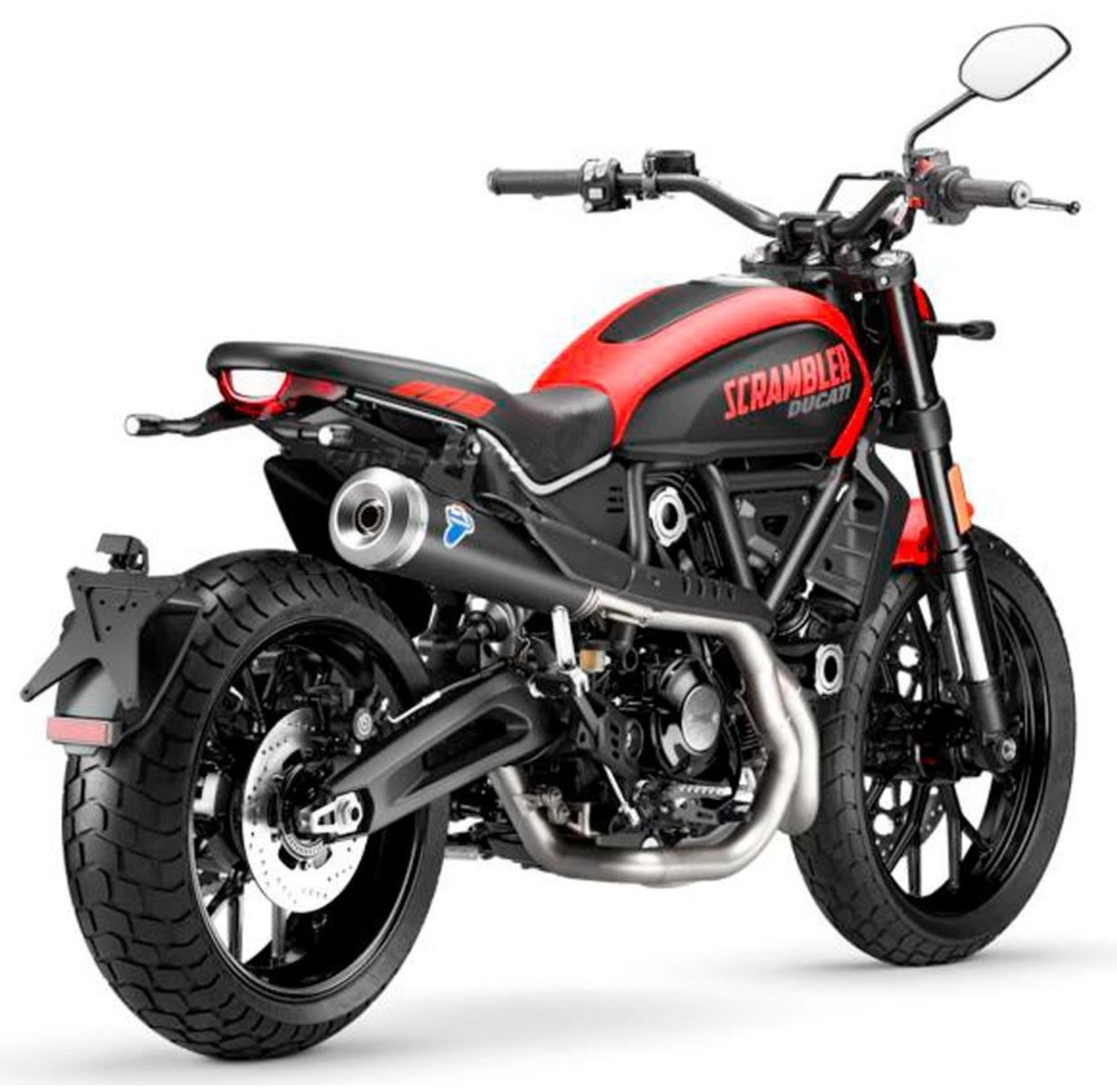 DUCATI 2023 スクランブラー サイドパネル レーシング コンプリートエグゾースト用 ドゥカティ Scrambler 9648218