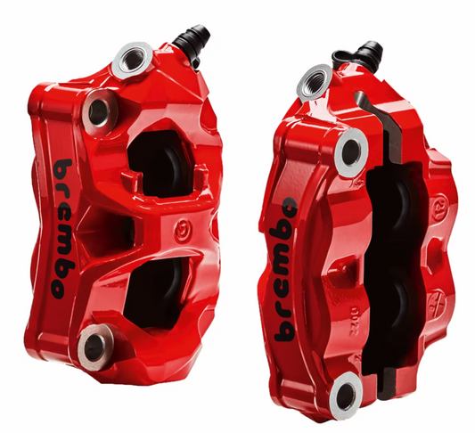 DUCATI Performance brembo STYLEMA Radial Monoblock Color Front Brake Caliper Left and Right Set Red 96180861AB Black 96180861AA