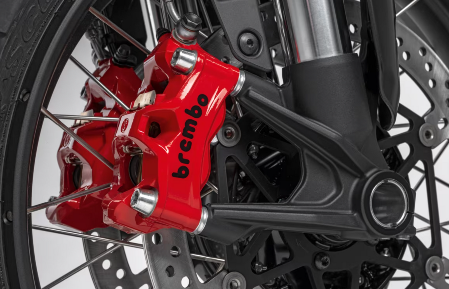 DUCATI Performance brembo STYLEMA Radial Monoblock Color Front Brake Caliper Left and Right Set Red 96180861AB Black 96180861AA