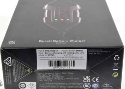 Next day delivery DUCATI genuine lithium ion battery charger 69929011aw Japanese specification genuine product