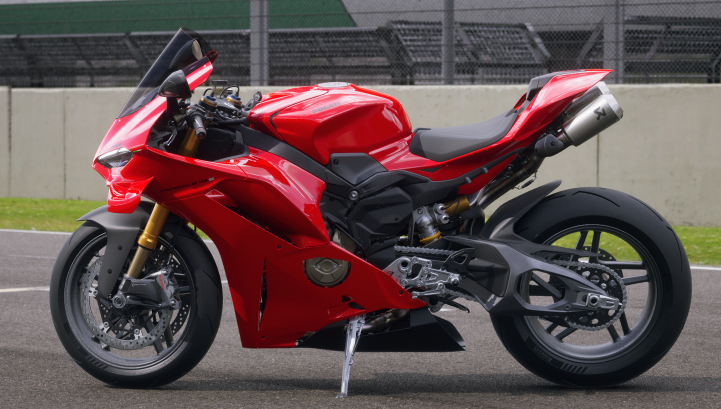 DUCATI 2025 パニガーレV4 サーキットアジャスタブルライダーフットペグ ステップkit 96281081AA PanigaleV4 フットペグキット DP純正