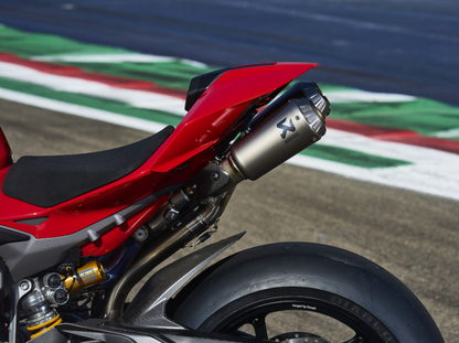 2025 DUCATI パニガーレ V4 チタン フルエキゾースト アクラポヴィッチ PanigaleV4 Akrapovic 96482351AA DP純正