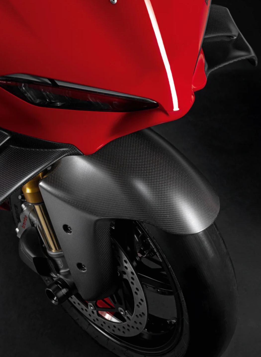 DUCATI 2025-2026 Panigale V4 カーボン製 フロントフェンダー DUCATI 2025-2026 Panigale V4 カーボン製 フロントフェンダー