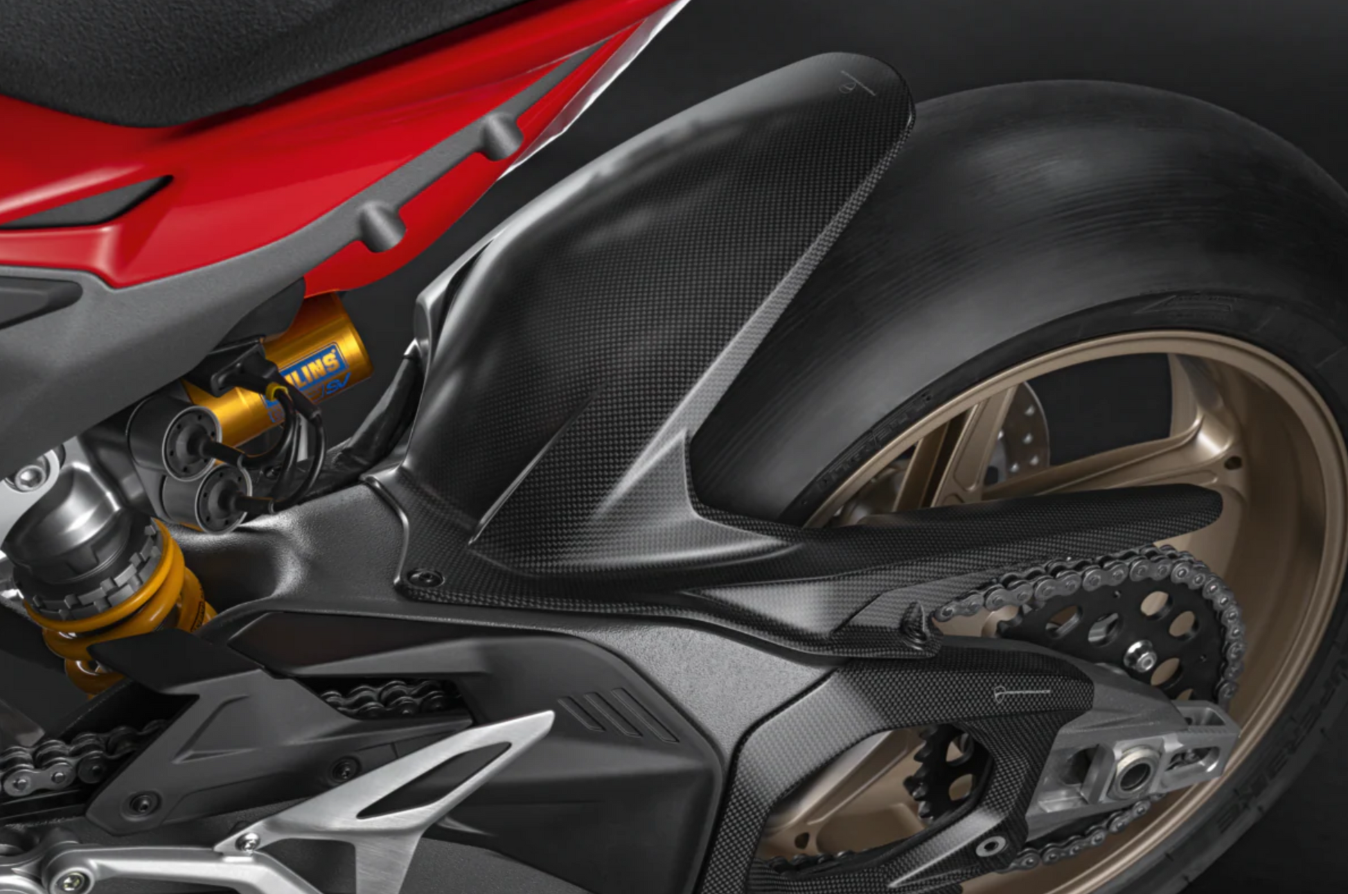 DUCATI 2025-2026 StreetFighter V4 カーボン製 リアフェンダー リア DUCATI 2025-2026 StreetFighter V4 カーボン製 リアフェンダー リア