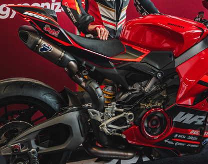 イタリア在庫あり DUCATI 2025 PanigaleV4 フルチタン コンプリートエキゾーストユニット D23109400TTC  Termignoni 2025 パニガーレV4