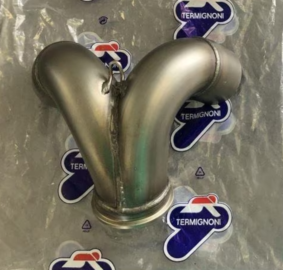 DUCATI 959 Panigale サイレンサー用アダプターパイプ D155Y2 TERMIGNONI テルミニョーニ