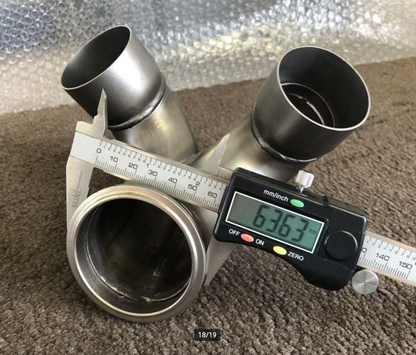 DUCATI 959 Panigale サイレンサー用アダプターパイプ D155Y2 TERMIGNONI テルミニョーニ