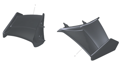 DUCATI 2026 Panigale V4R カーボン製 ウィングセット 96982281AA 2026パニガーレV4R  DP純正