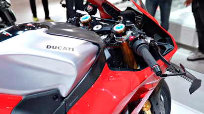 In Stock DUCATI 2025 Panigale V4 Carbon Fuel Tank Cover Ducati Panigale 96981821AA DP Genuine