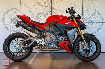 DUCATI 2025-2026 Panigale V2 Carbon Fiber Heel Guards 96982091AA StreetFighter V2 Genuine Ducati DP