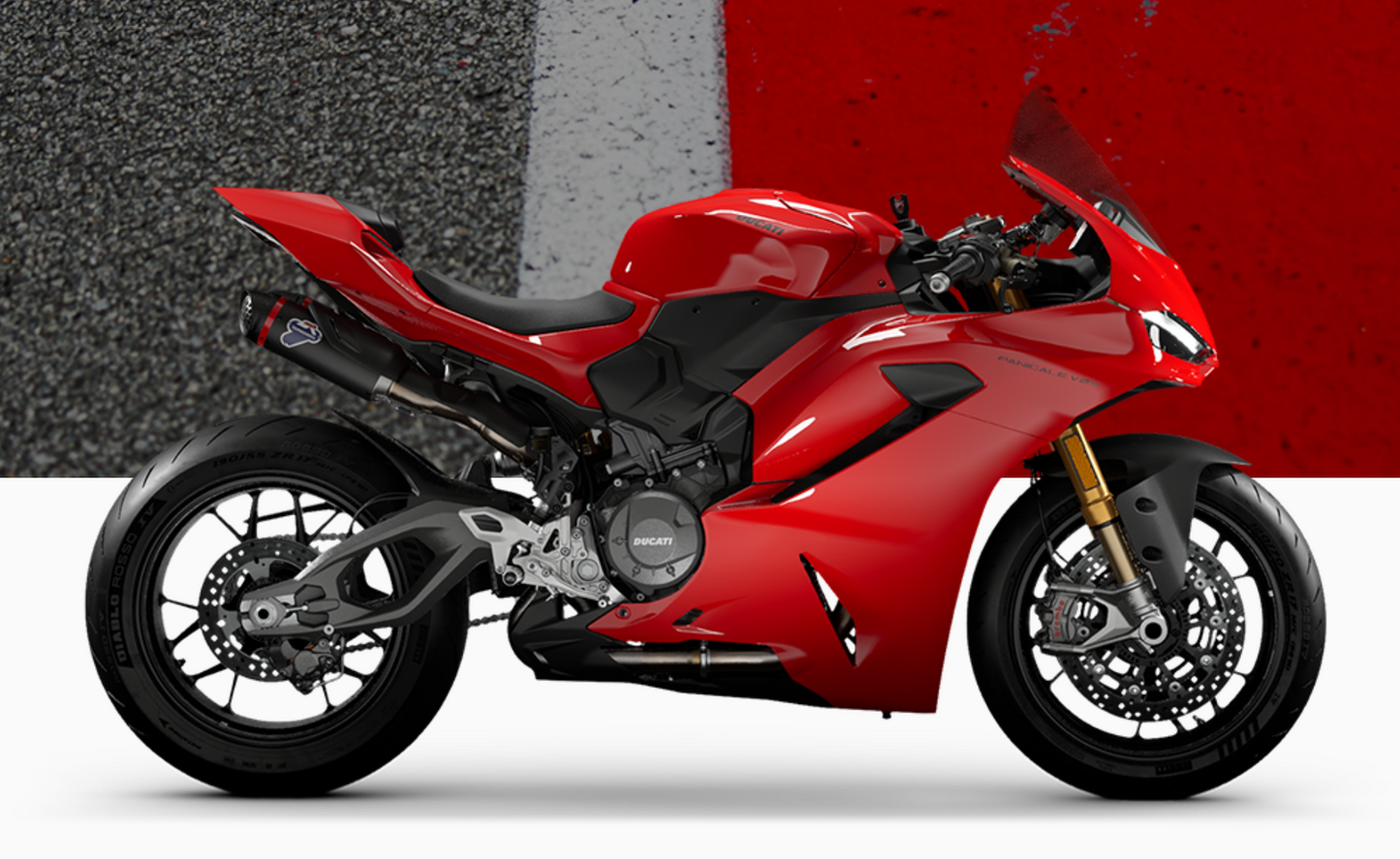 DUCATI 2025-2026 Panigale V2 大型ヘッドライトフェアリング 97181411AB 97181411AA DP純正