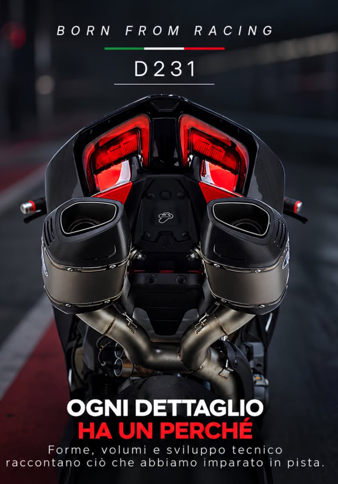 イタリア在庫あり DUCATI 2025-2026 PanigaleV4 フルチタン コンプリートエキゾーストユニット D23109400TTC  Termignoni 2025 パニガーレV4