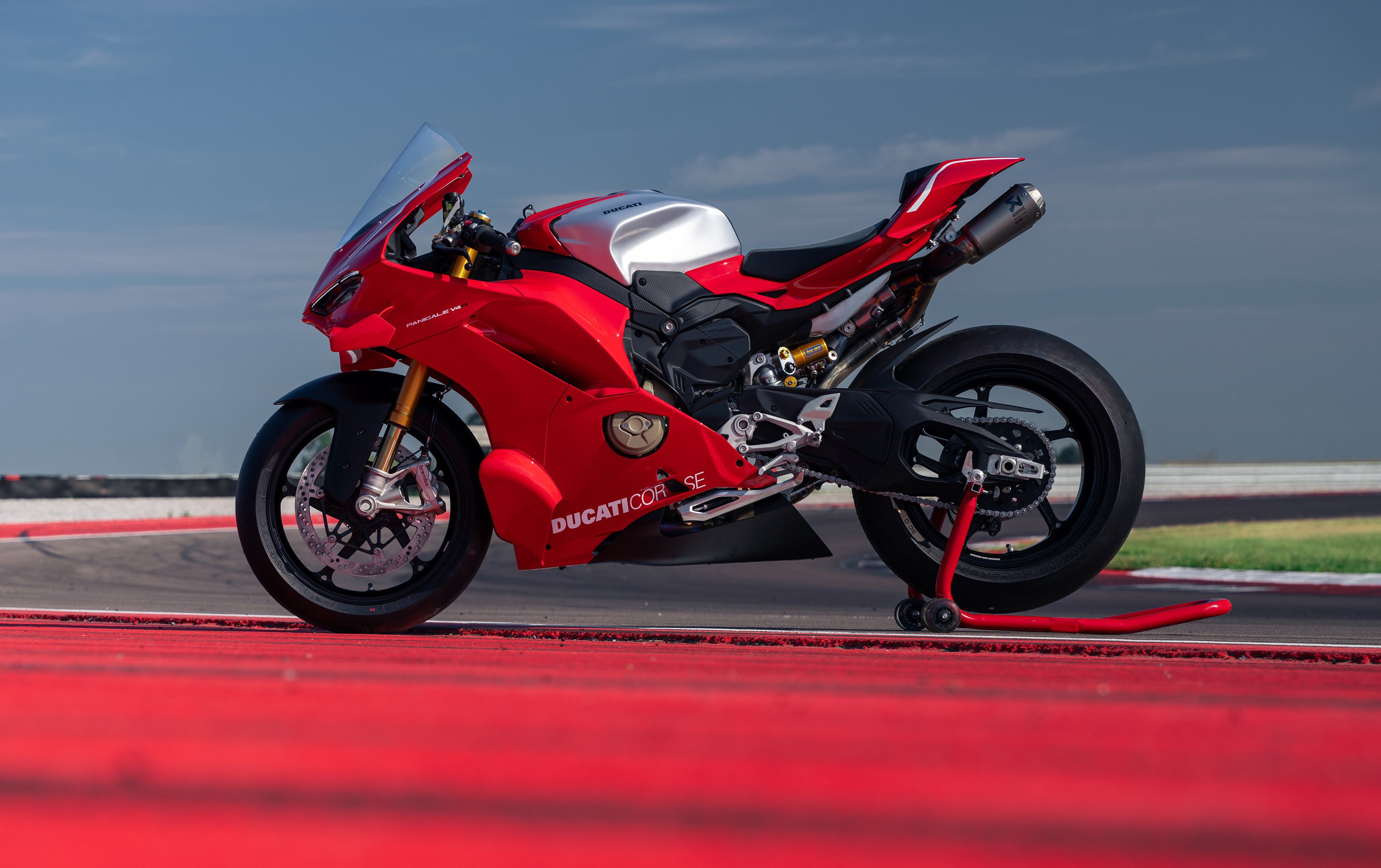 あすつく DUCATI パフォーマンス 純正 バイクカバー レッド ロゴ 