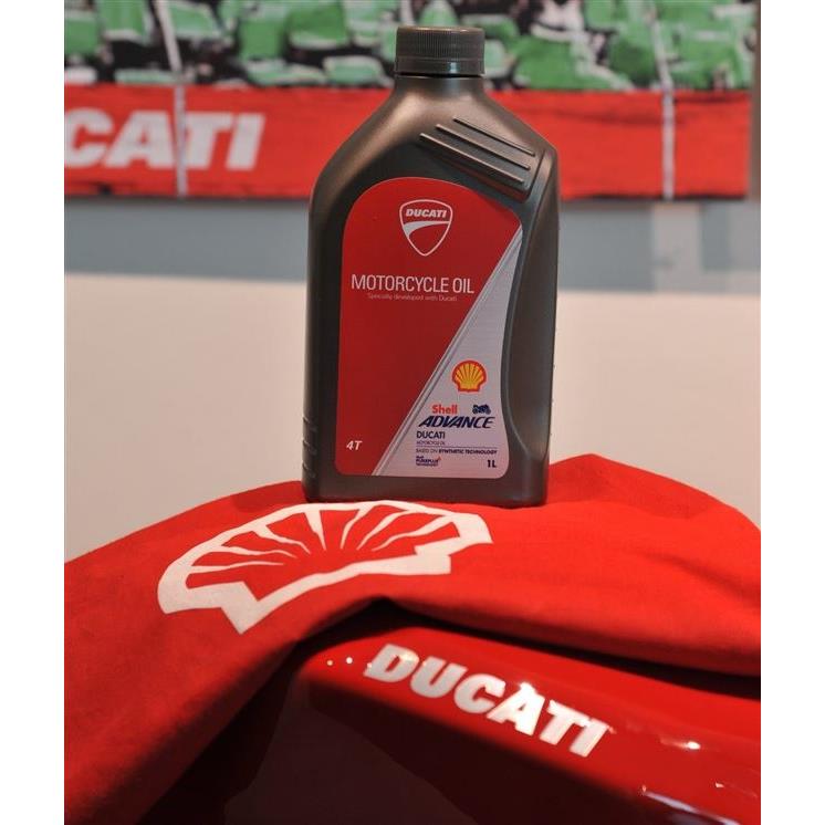 SHELL ADVANCE ULTRA4 1L DUCATI純正指定オイル 15W-50 国内正規輸入品