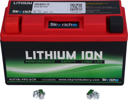 DUCATI Genuine PanigaleV4 Lithium-ion Battery 39540601A Skyrich Skyrich Genuine Ducati Product