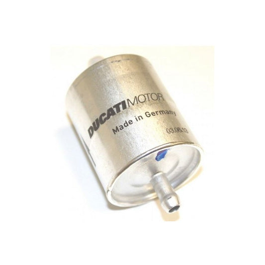 Genuine DUCATI Fuel Filter 42540041B for 996, 998, 1198, and 1000DS. Genuine Ducati Part.