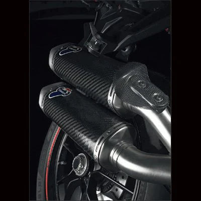5/7 Italy in stock Termignoni Ducati Monster 1100 EVO Slip-on Carbon Silencer DUCATI Monster 1100 Evo 96458811B ECU + Air Cleaner Full Set