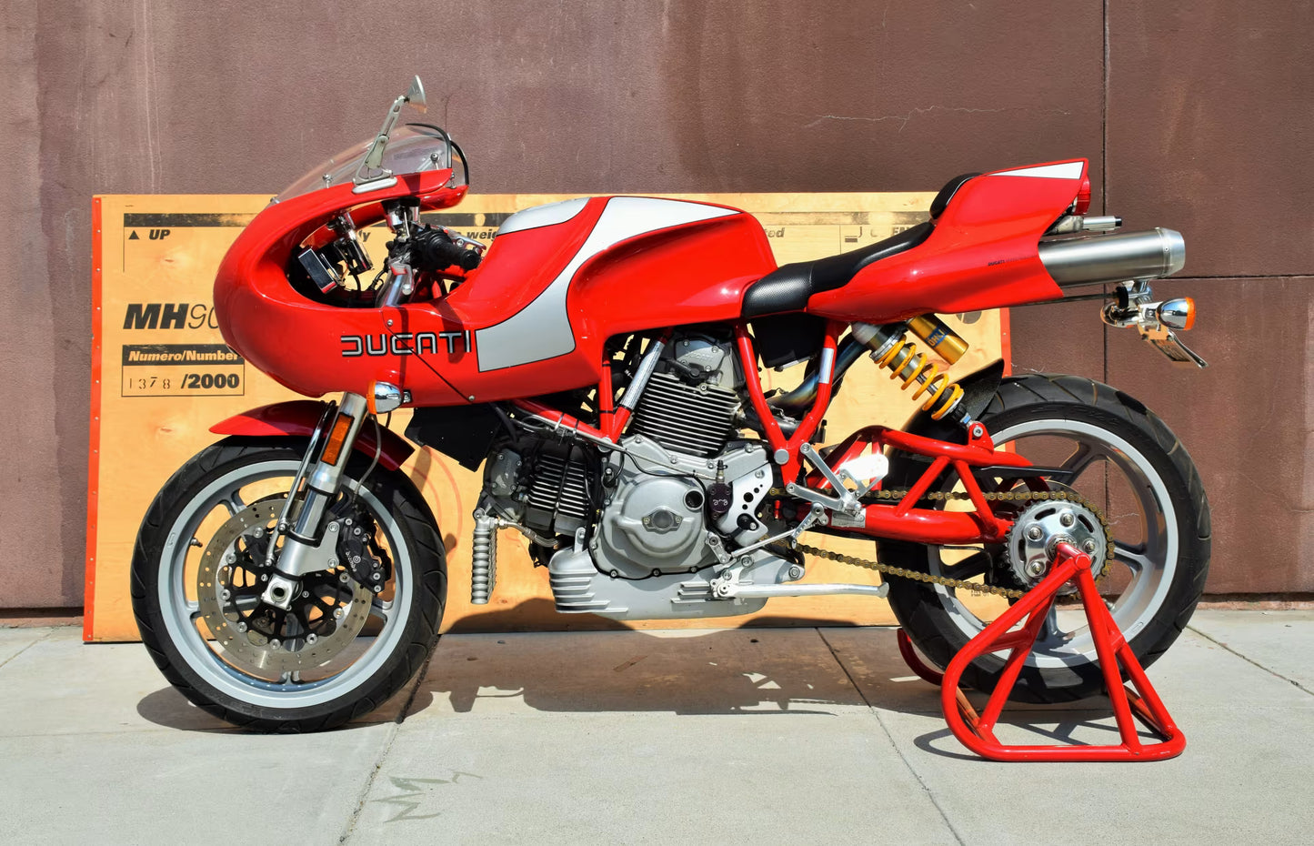 OHLINS rear suspension for Ducati MH900e DU106 (stock in Italy)