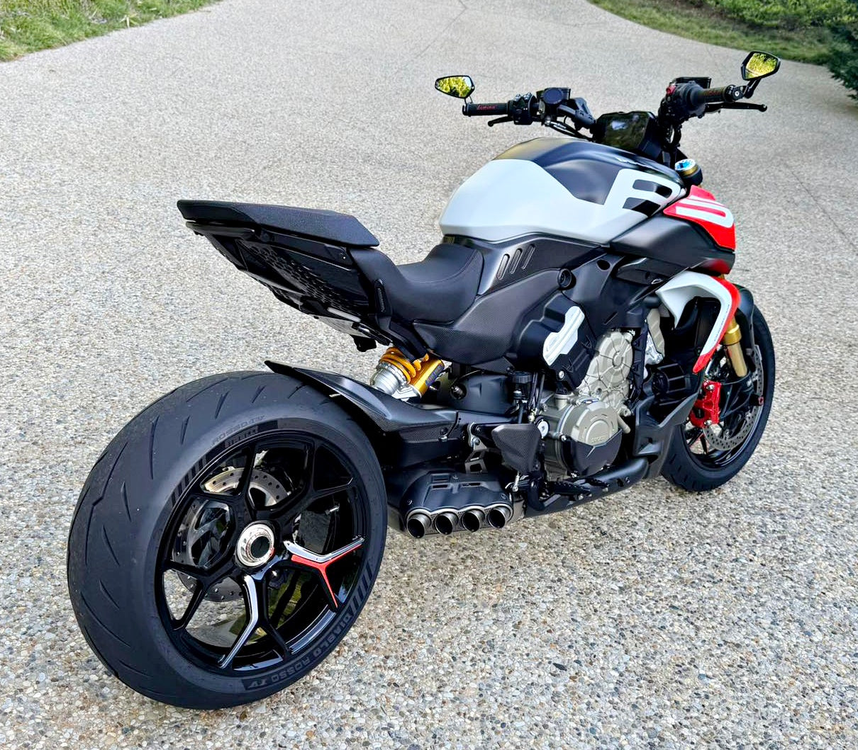 DUCATI 2026 XDiavel V4 Racing Complete Exhaust 96482171BA Ducati