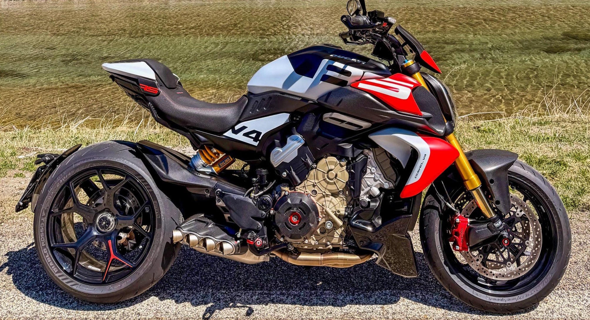 DUCATI 2026 XDiavel V4 Racing Complete Exhaust 96482171BA Ducati