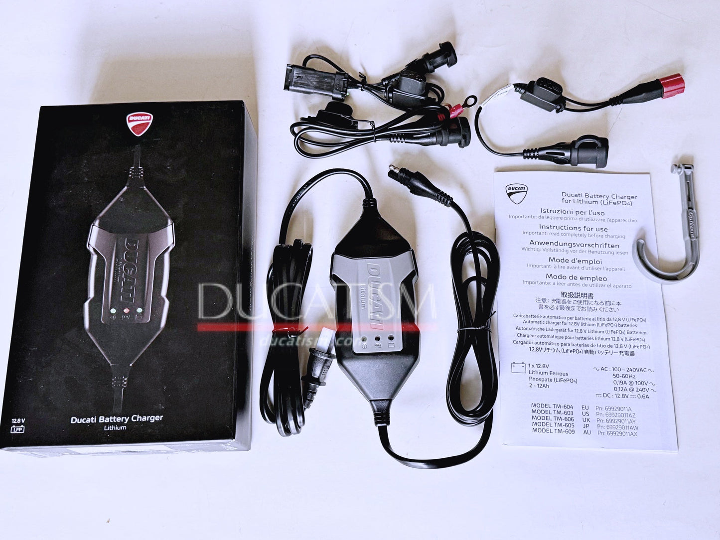 Next day delivery DUCATI genuine lithium ion battery charger 69929011aw Japanese specification genuine product