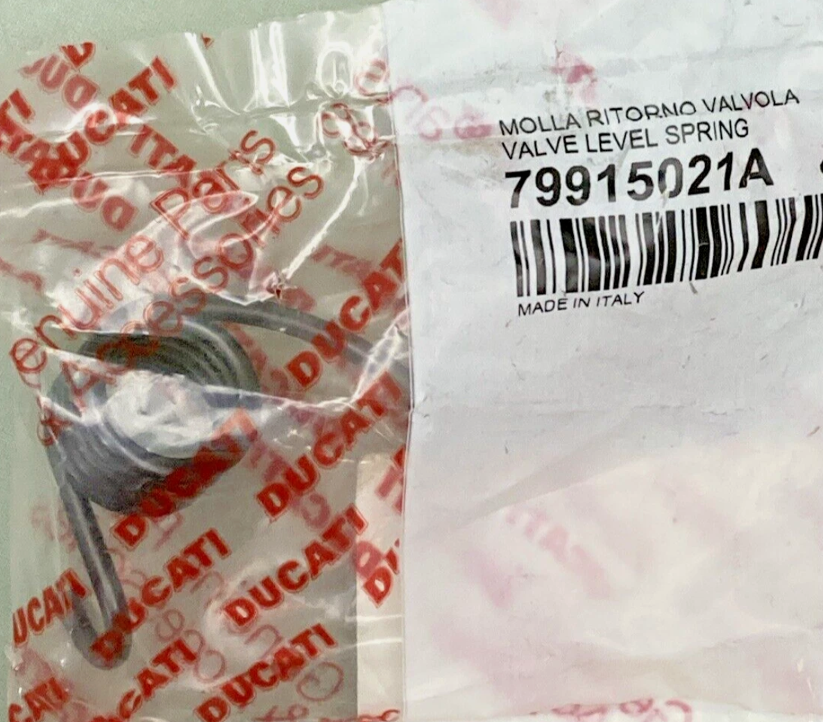Genuine DUCATI Spring Closing Rocker Arm 79915021A 79912601A Genuine Ducati Parts