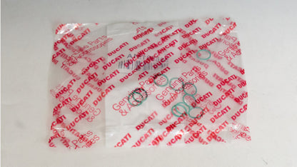 DUCATI Genuine O-ring oil cooler hose for connection, set of 10, 88650151A