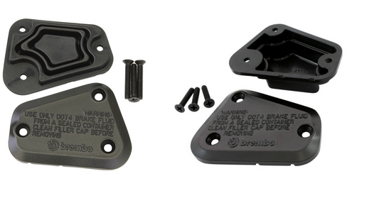 DUCATI 純正  brembo ブレーキ 89340071A/ クラッチ 89340081A リザーバタンクキャップ ダイヤフラム set ドゥカティ 純正品