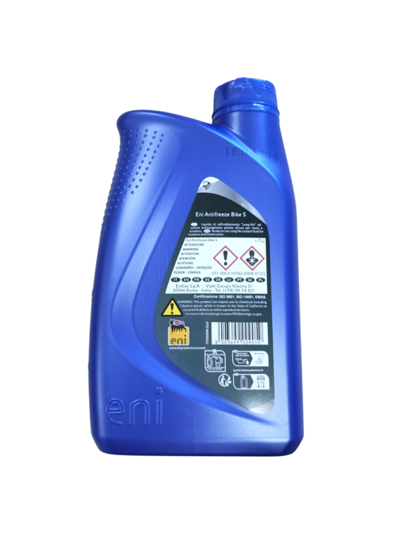 DUCATI 90130013B Ducati Genuine Coolant 1L Bottle LIQUIDO ENI ANTIFREEZE BIKE S 1 LT Official Domestic Product