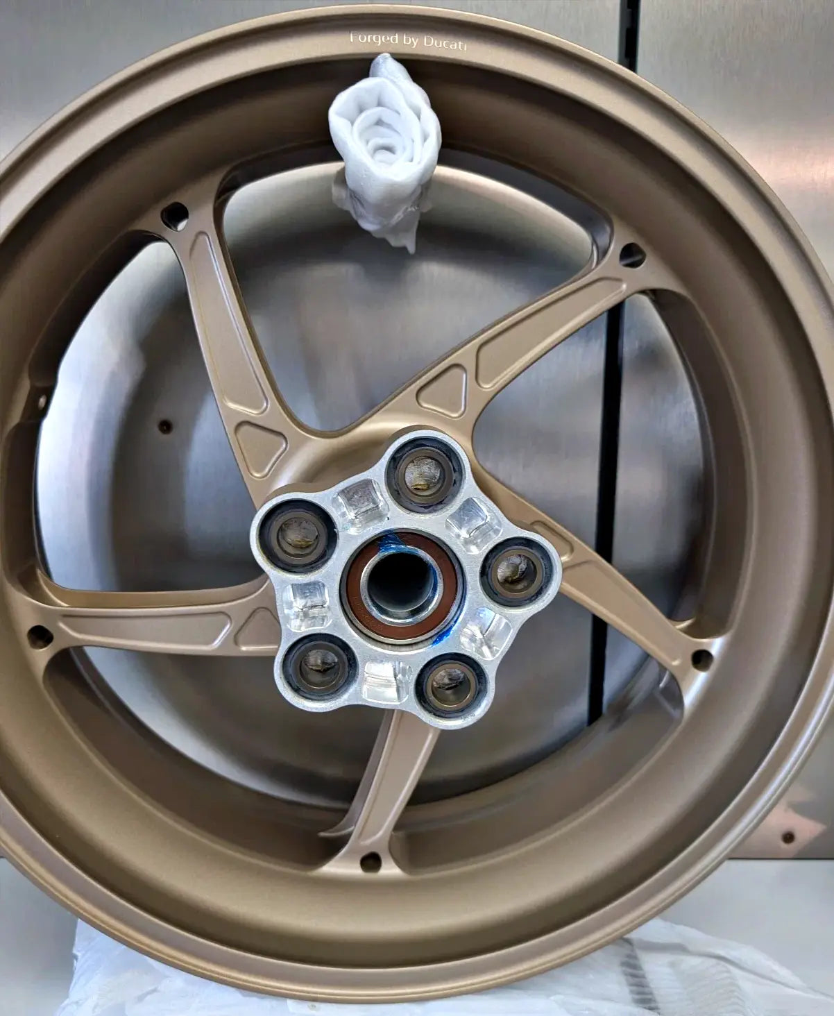DUCATI 2025-2026 Panigale V4 Forged Wheel Rims 96380253AC 96380253AD Genuine Ducati Performance