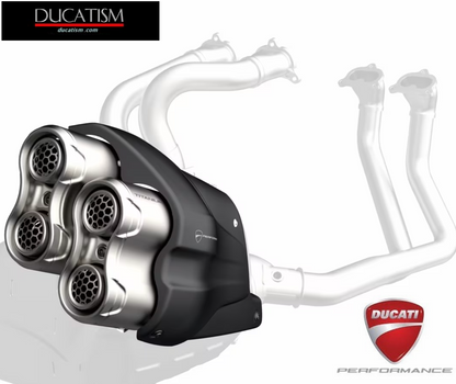 Silencer cover for DUCATI Diavel V4 2023 compliant exhaust 96482211AA Ducati Diavel V4 Akrapovic