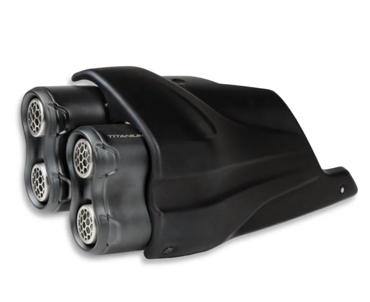 DUCATI Diavel V4 2023-2026 基準適合エキゾースト用サイレンサーカバー 96482213AA ドゥカティパフォーマンス純正 Akrapovic