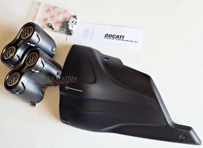 Silencer cover for DUCATI Diavel V4 2023 compliant exhaust 96482211AA Ducati Diavel V4 Akrapovic