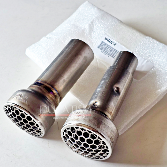 Akrapovic Silent Baffle with DB Killer for Full Exhaust System for DUCATI Panigale V4 2025-2026 (Part Number: 96482421A)
