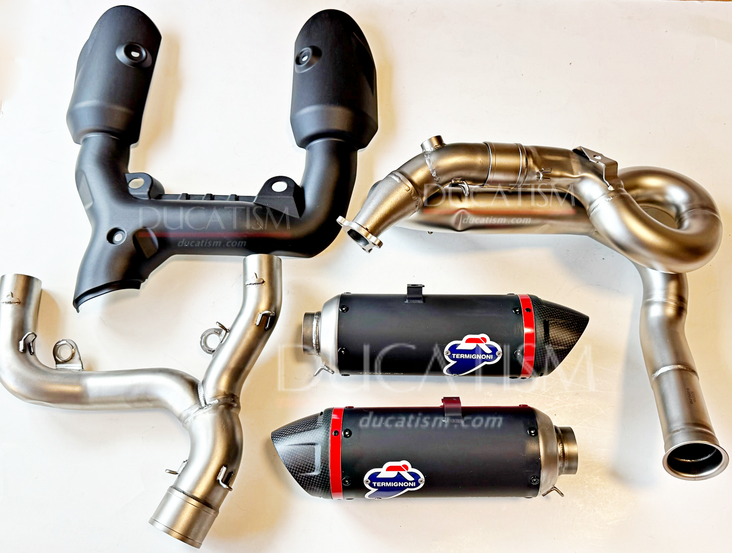 DUCATI 2025 PanigaleV2 Titanium Complete Exhaust Unit 96482461AA Termignoni 2025 Panigale V2 Termignoni DP 
