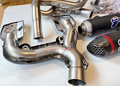 DUCATI 2025 PanigaleV2 Titanium Complete Exhaust Unit 96482461AA Termignoni 2025 Panigale V2 Termignoni DP 