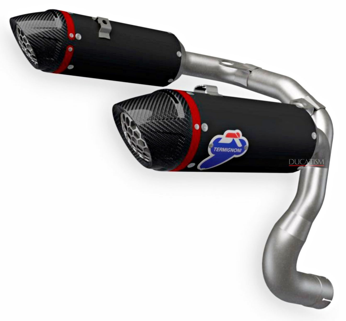 DUCATI 2025 PanigaleV2 Titanium Exhaust Slip-on Euro5+ Approved 96482471AA Termignoni 2025 Panigale V2 Termignoni DP