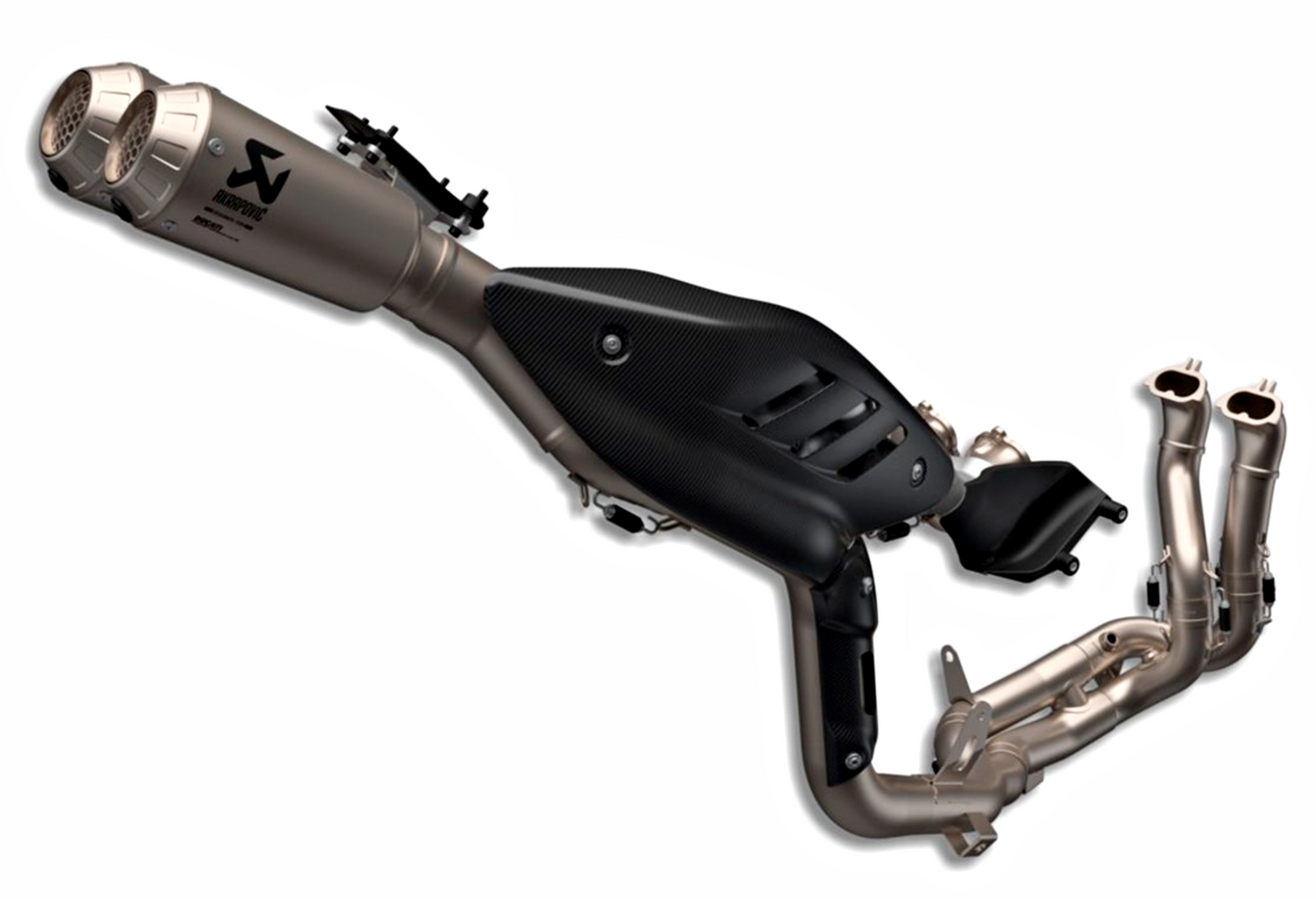 イタリア在庫あり 2025-2026 DUCATI PanigaleV4 チタン フルエキゾースト 96482351BA /2026 V4R 96482681AA Akrapovic DP純正