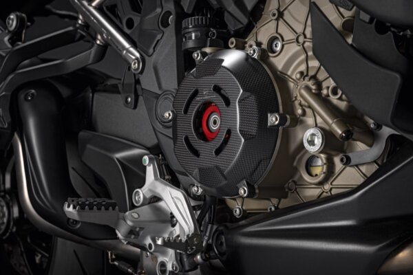 DUCATI Panigale V4 dry clutch cover carbon PanigaleV4 StreetFighterV4 MultistradaV4 96981661AA