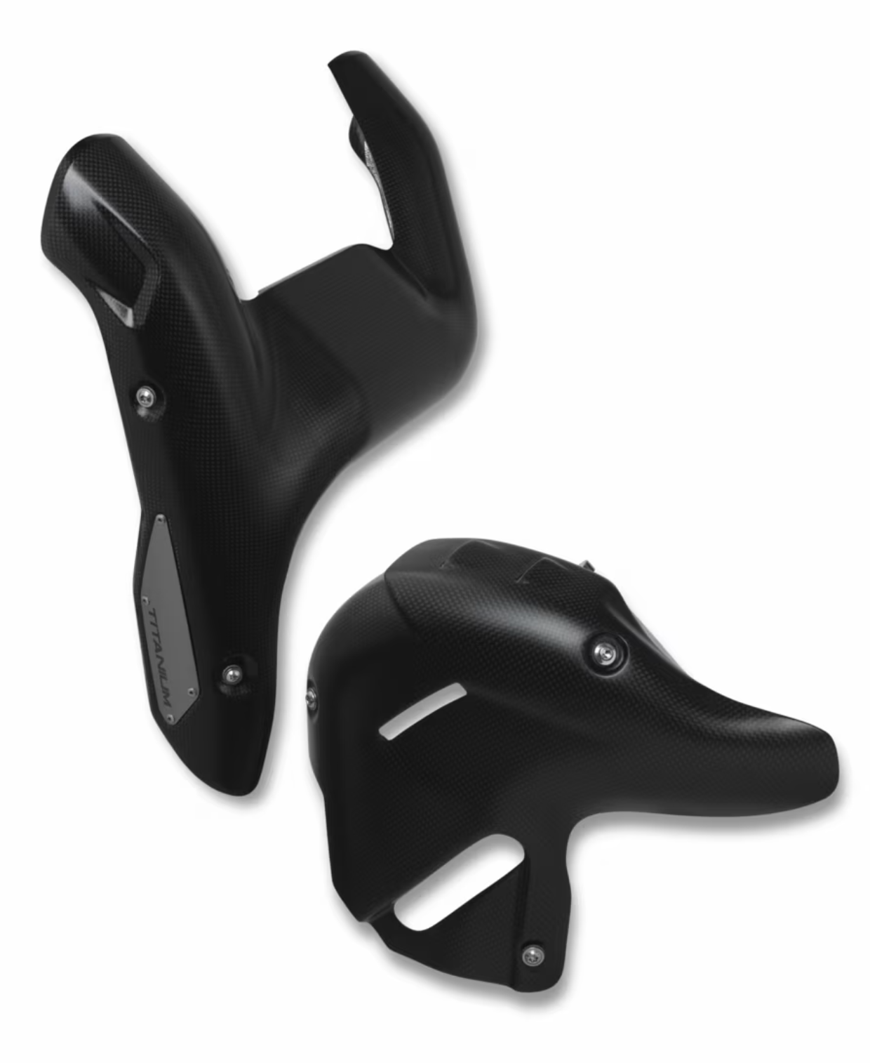 イタリア在庫あり DUCATI ストリートファイター V4 2023-2024 コンプリートエキゾースト用ヒートガード 96981681AA StreetFighterV4 DP純正