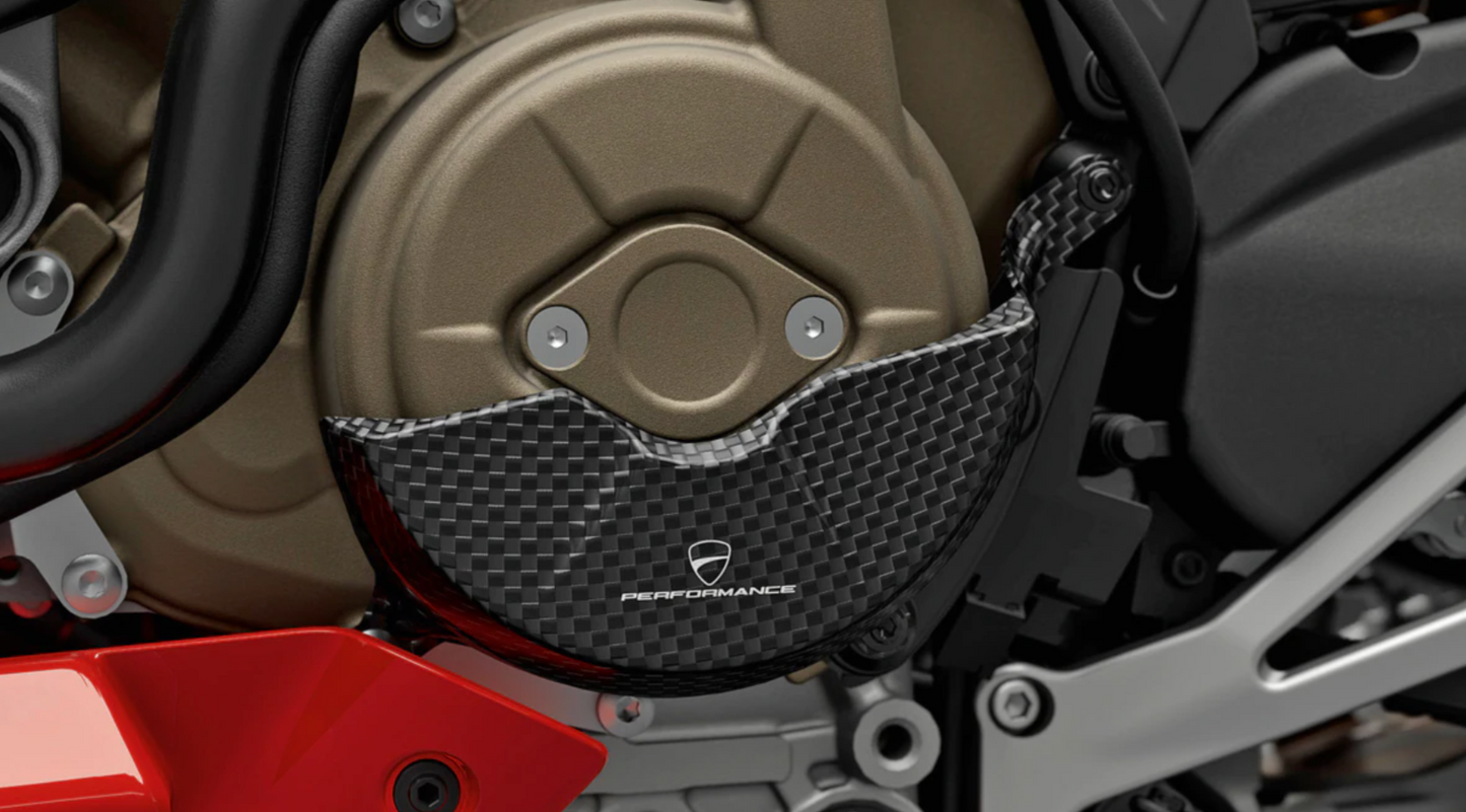 DUCATI 2025- Panigale V4 ジェネレーター カバー カーボン 96981921AA 2026 PanigaleV4R /2025- StreetFighterV4