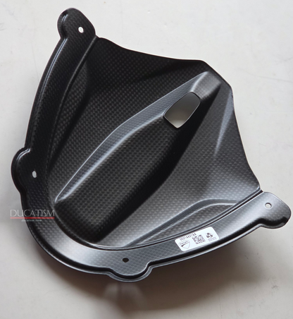 Genuine Ducati DP Carbon Fiber Instrument Panel Cover for DUCATI 2025-2026 Panigale V4 (Part Number 96981981AA)