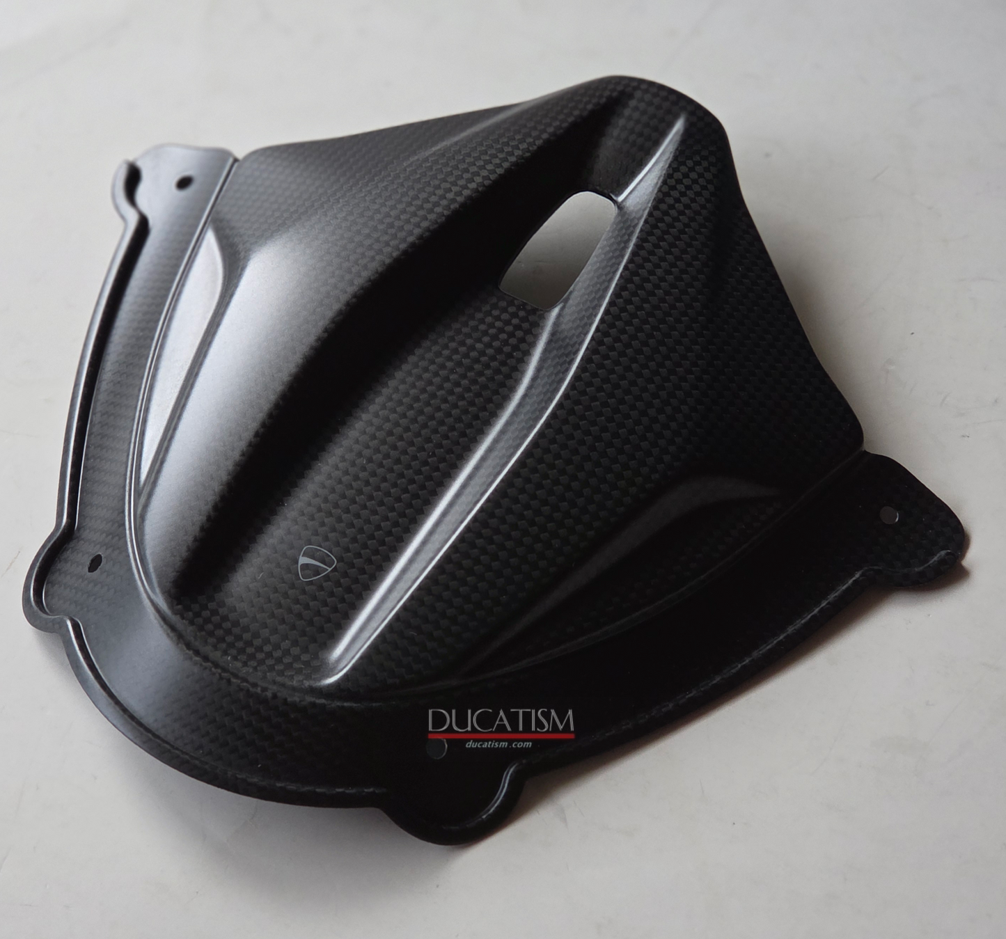 Genuine Ducati DP Carbon Fiber Instrument Panel Cover for DUCATI 2025-2026 Panigale V4 (Part Number 96981981AA)