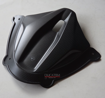 Genuine Ducati DP Carbon Fiber Instrument Panel Cover for DUCATI 2025-2026 Panigale V4 (Part Number 96981981AA)