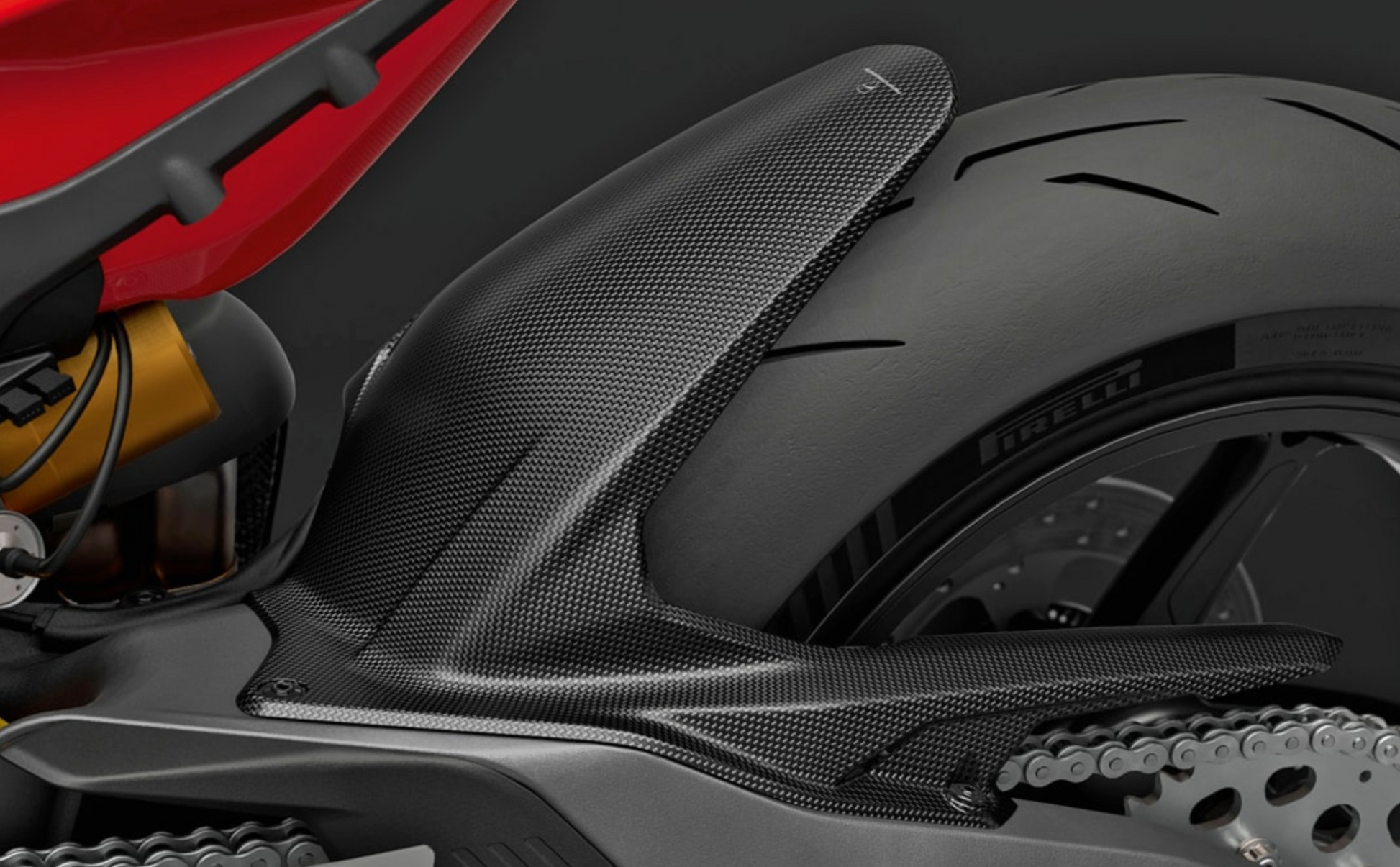 DUCATI 2025-2026 StreetFighter V4 カーボン製 リアフェンダー リア DUCATI 2025-2026 StreetFighter V4 カーボン製 リアフェンダー リア